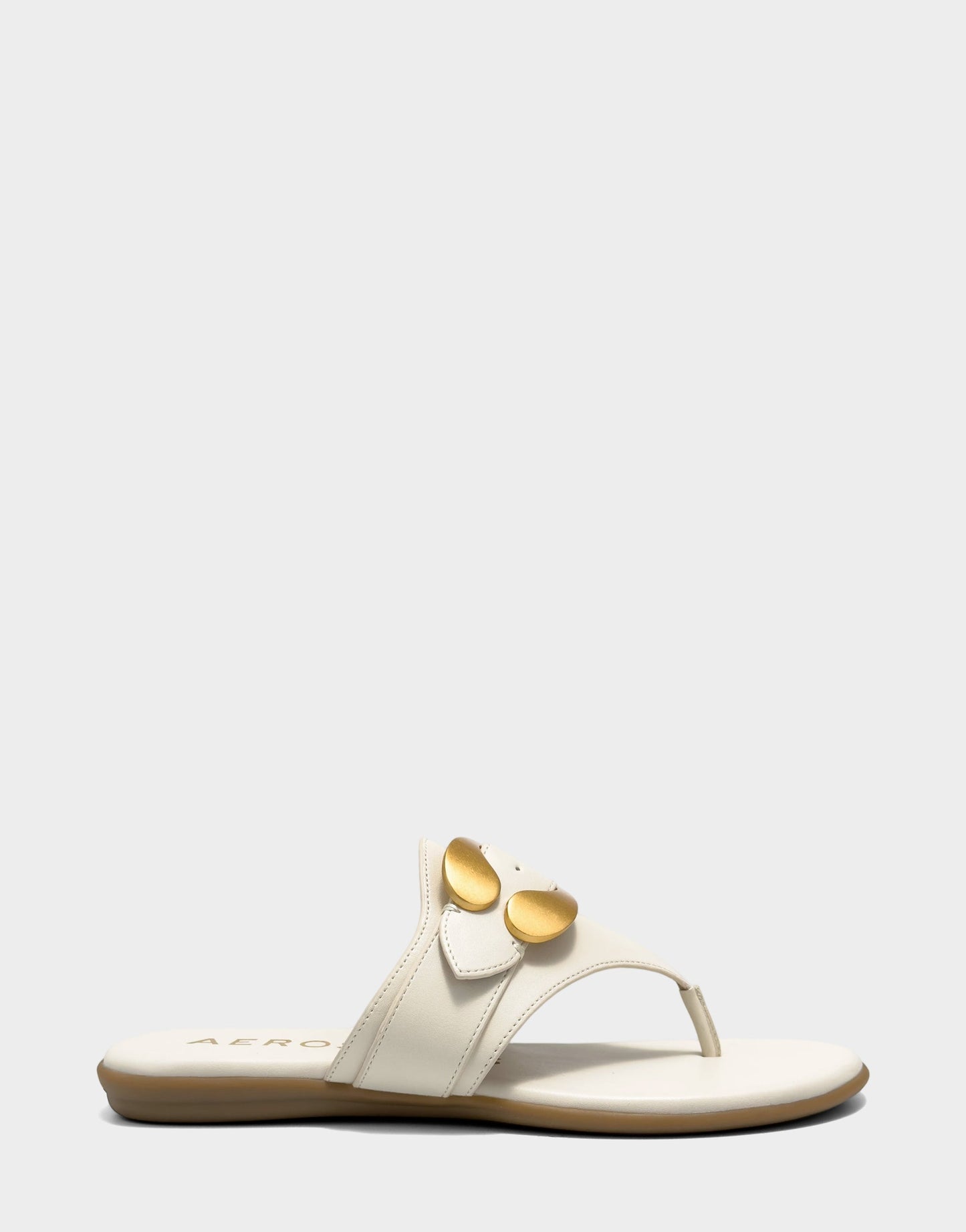 Aerosoles Flat Sandal in Cream