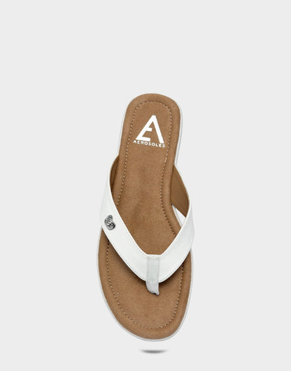 Aerosoles Sandal in White