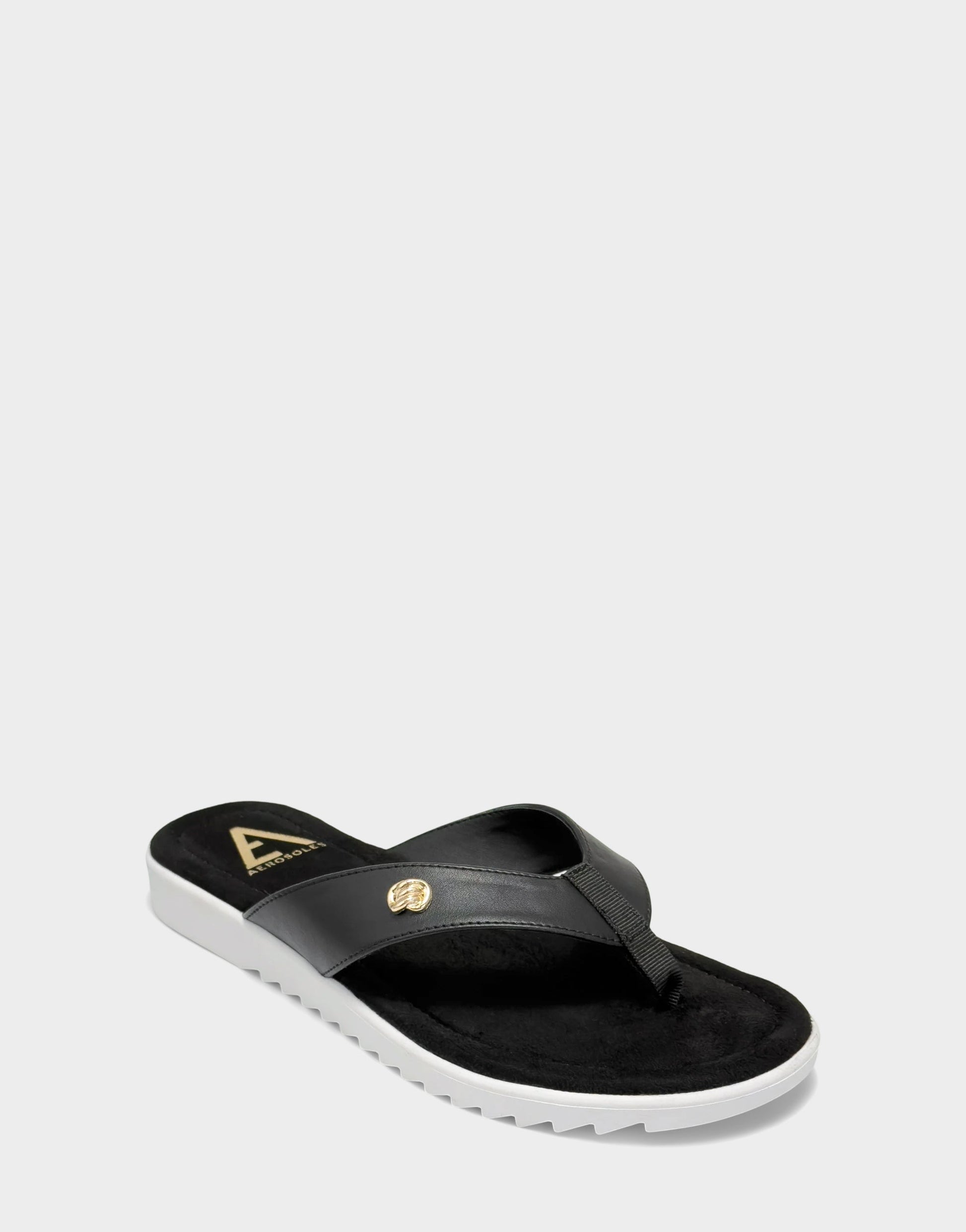 Aerosoles Sandal in Black