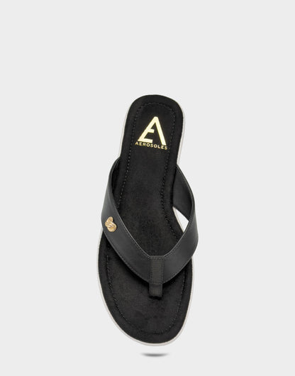 Aerosoles Sandal in Black