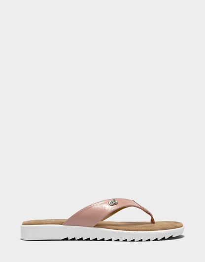Aerosoles Sandal in Pink Patent