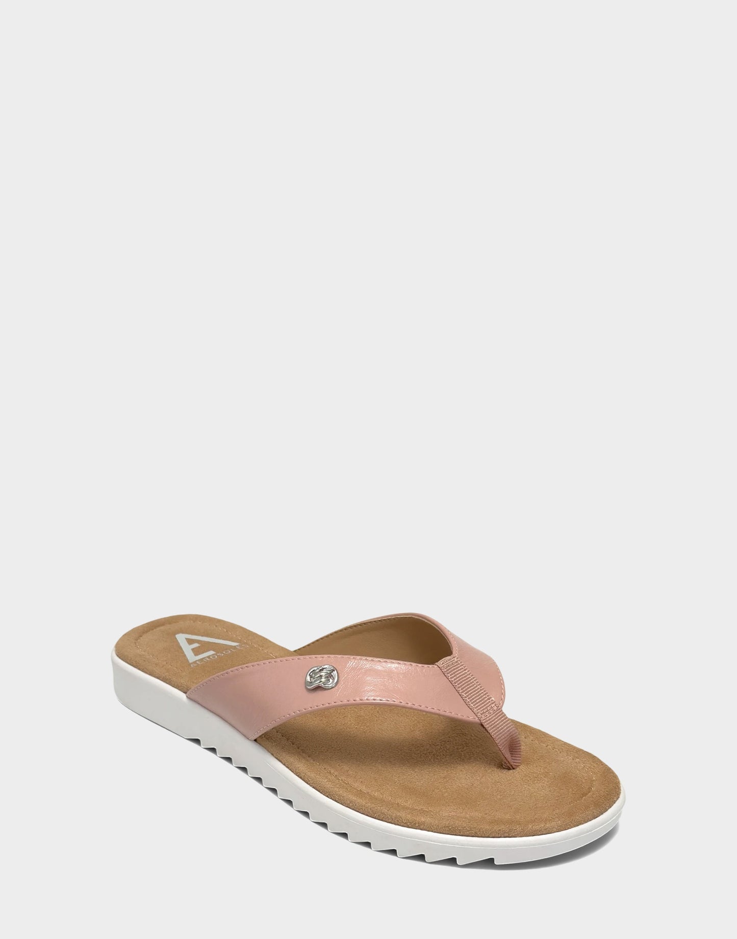 Aerosoles Sandal in Pink Patent