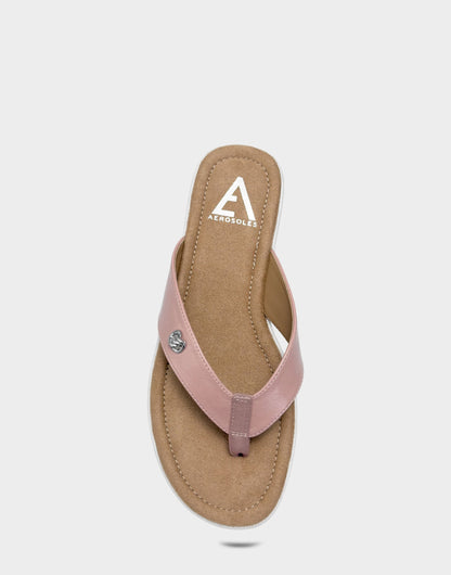 Aerosoles Sandal in Pink Patent
