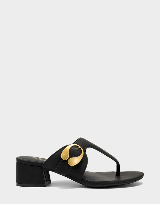 Aerosoles Heeled Sandal in Black