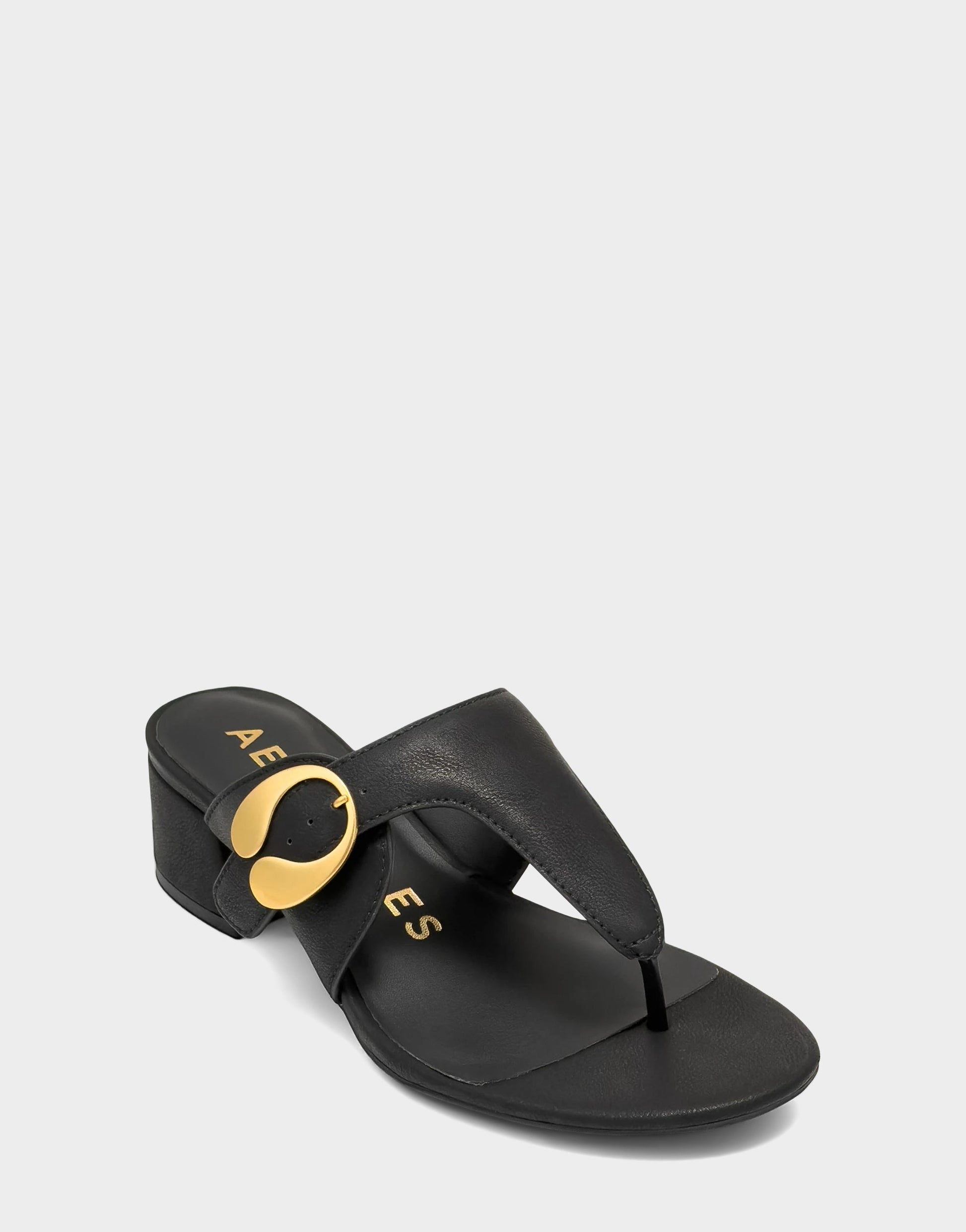 Aerosoles Heeled Sandal in Black