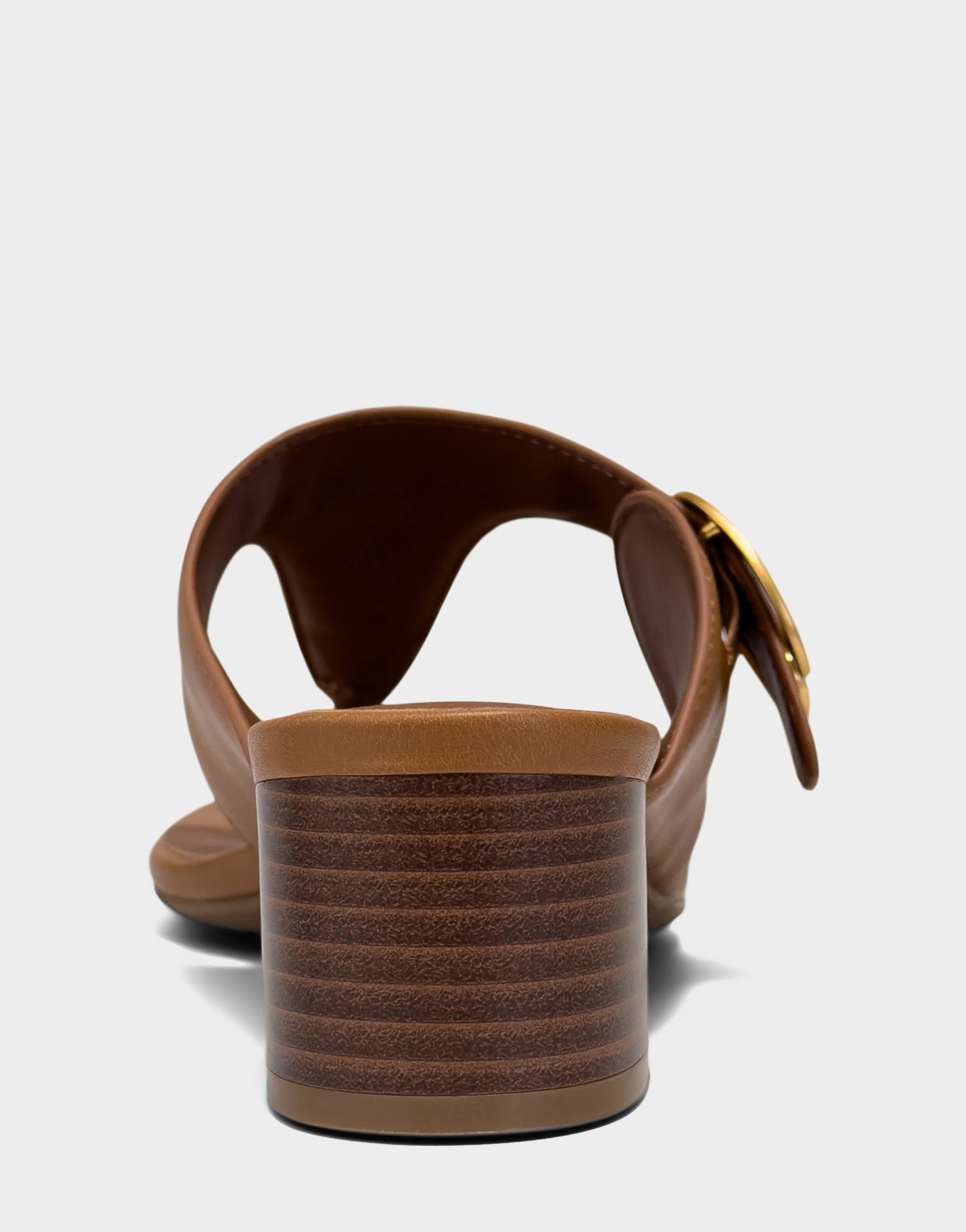Aerosoles Heeled Sandal in Natural