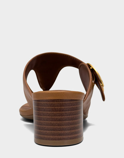 Aerosoles Heeled Sandal in Natural