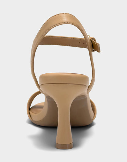 Aerosoles Heeled Sandal in Beige