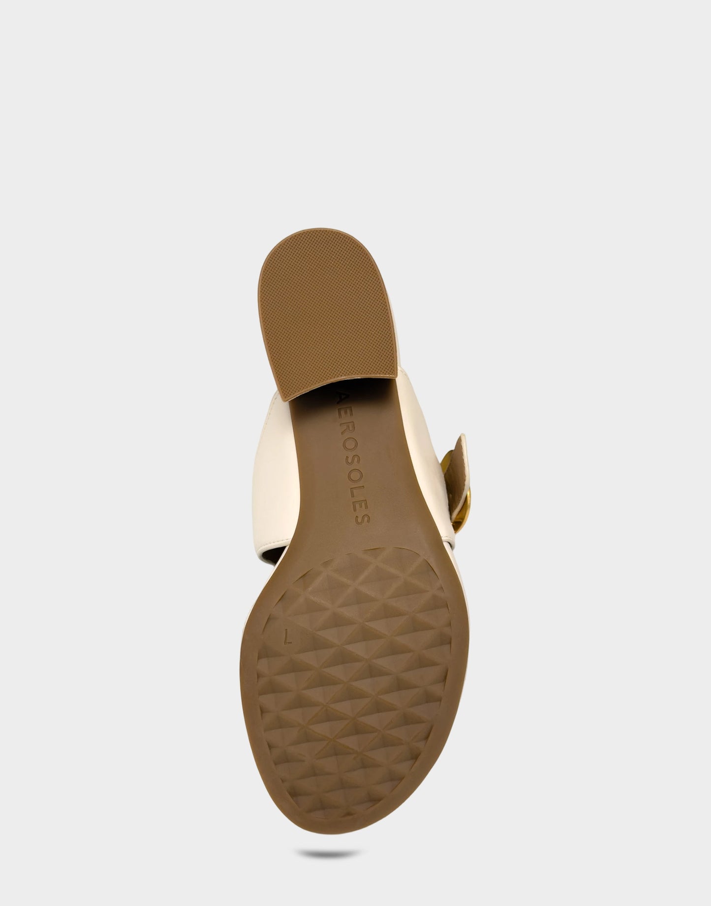 Aerosoles Heeled Sandal in Cream