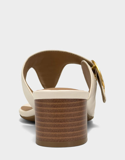 Aerosoles Heeled Sandal in Cream