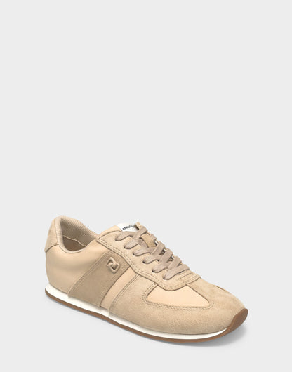 Aerosoles Lace Up Sneaker In Beige