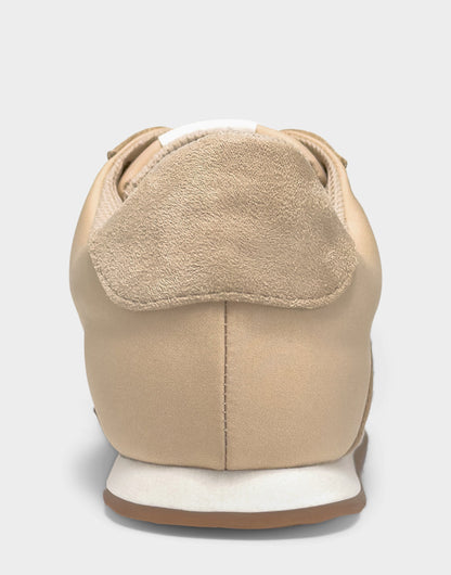 Aerosoles Lace Up Sneaker In Beige
