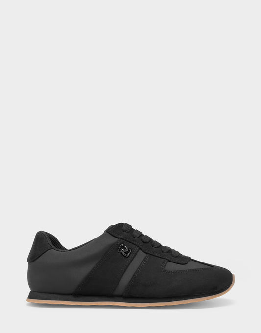 Aerosoles Lace Up Sneaker In Black