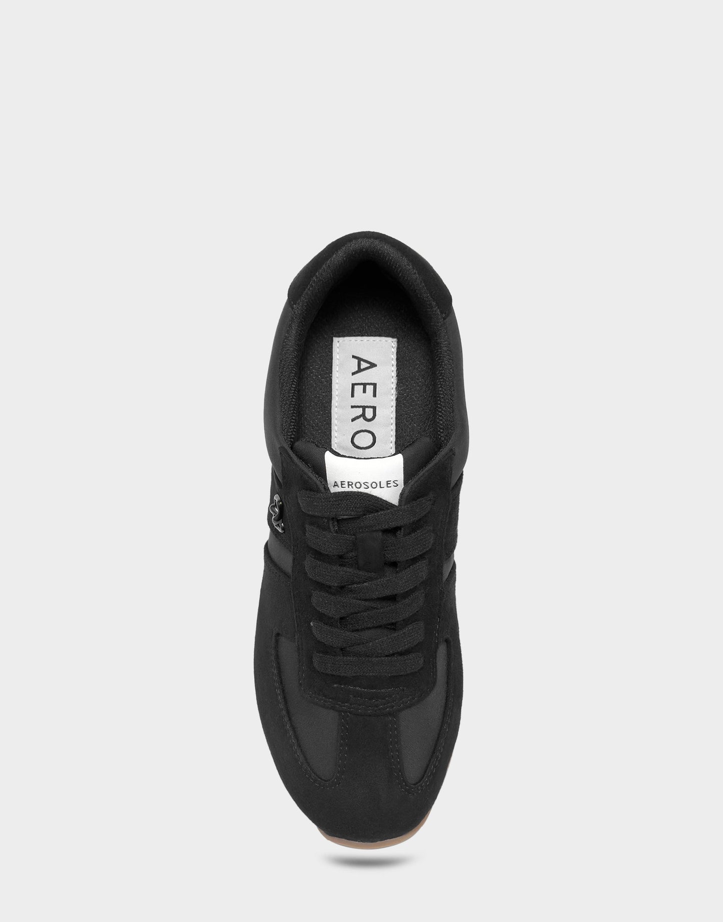 Aerosoles Lace Up Sneaker In Black