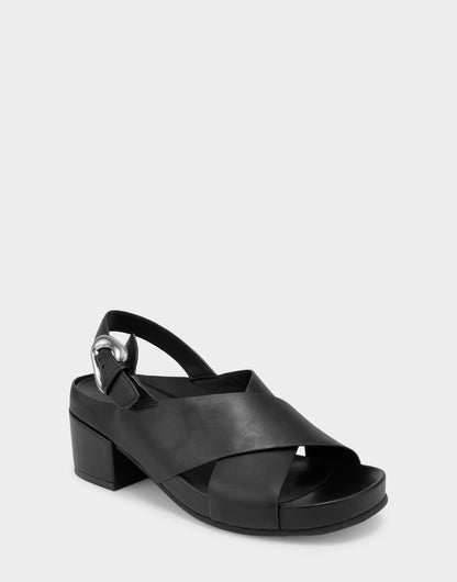 Aerosoles Heeled Sandal in Black