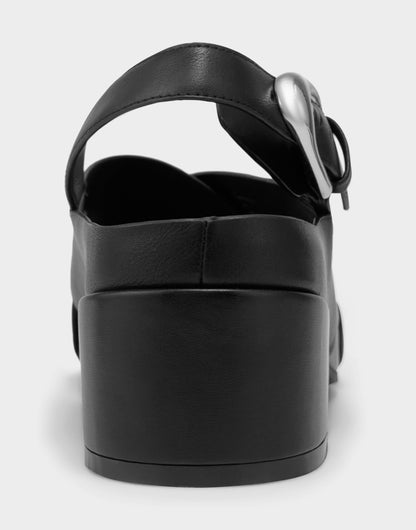 Aerosoles Heeled Sandal in Black