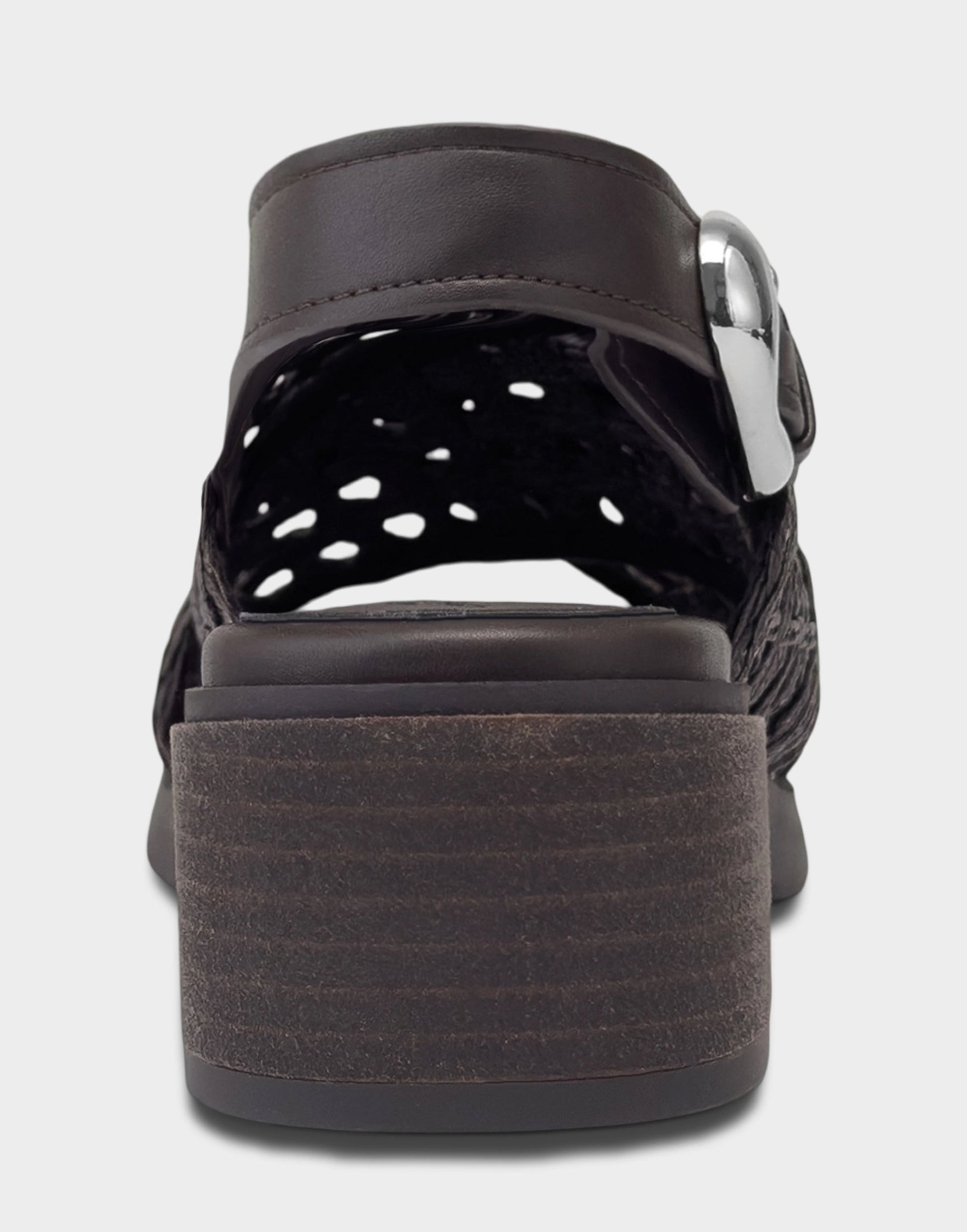 Aerosoles Heeled Sandal in Dark Brown