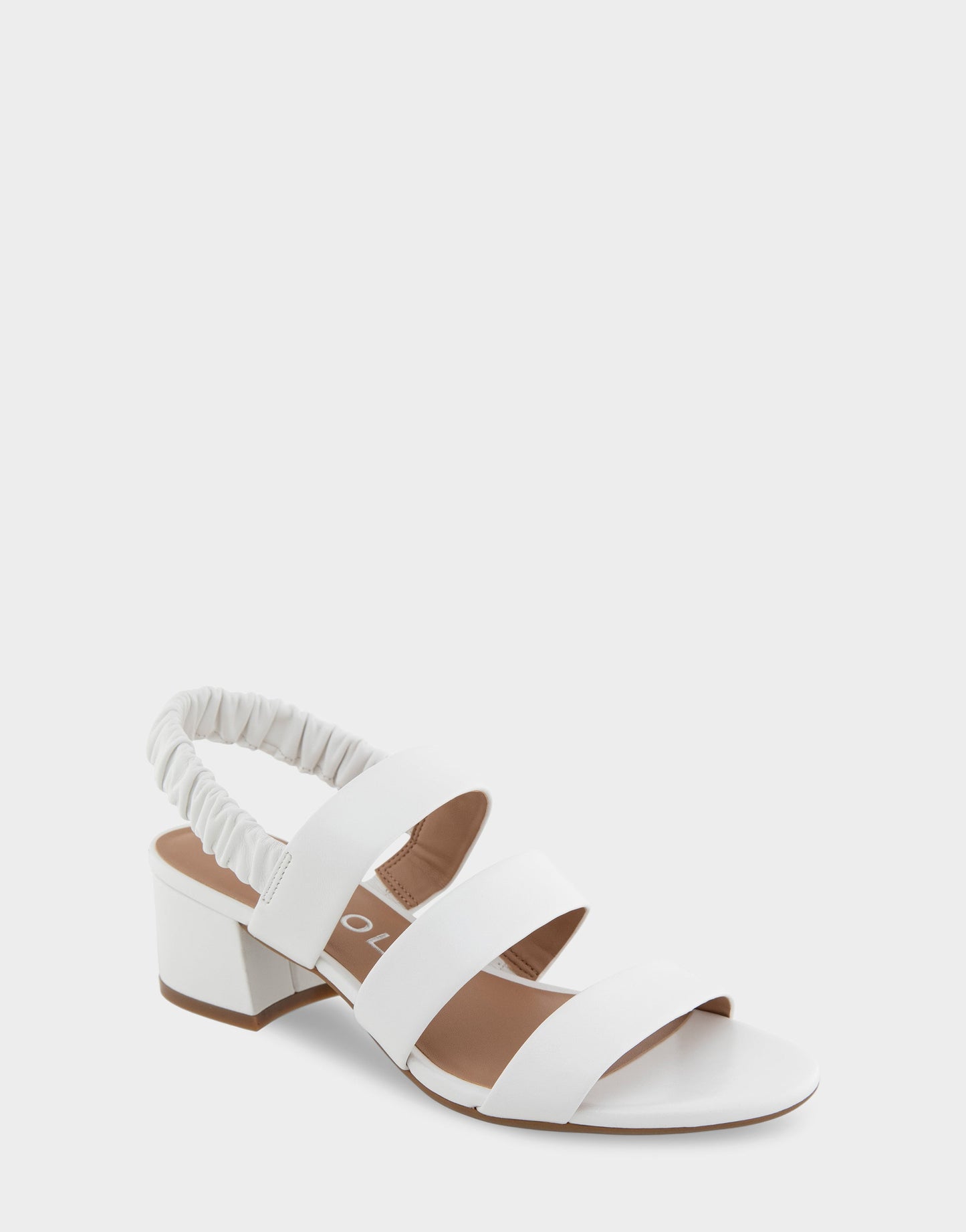 Aerosoles Slingback Sandals in White Leather