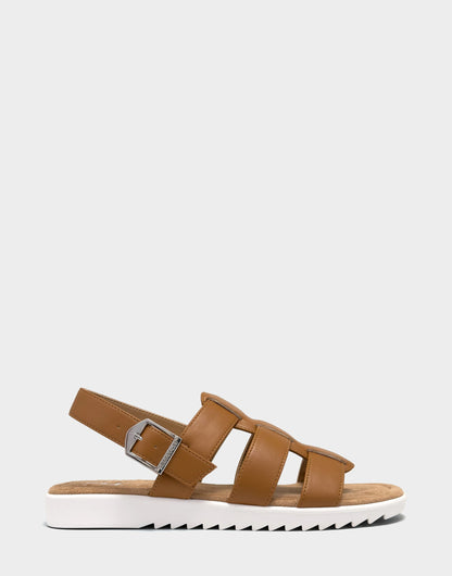 Aerosoles Fisherman Sandal in Tan