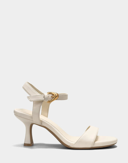 Aerosoles Heeled Sandal in Cream