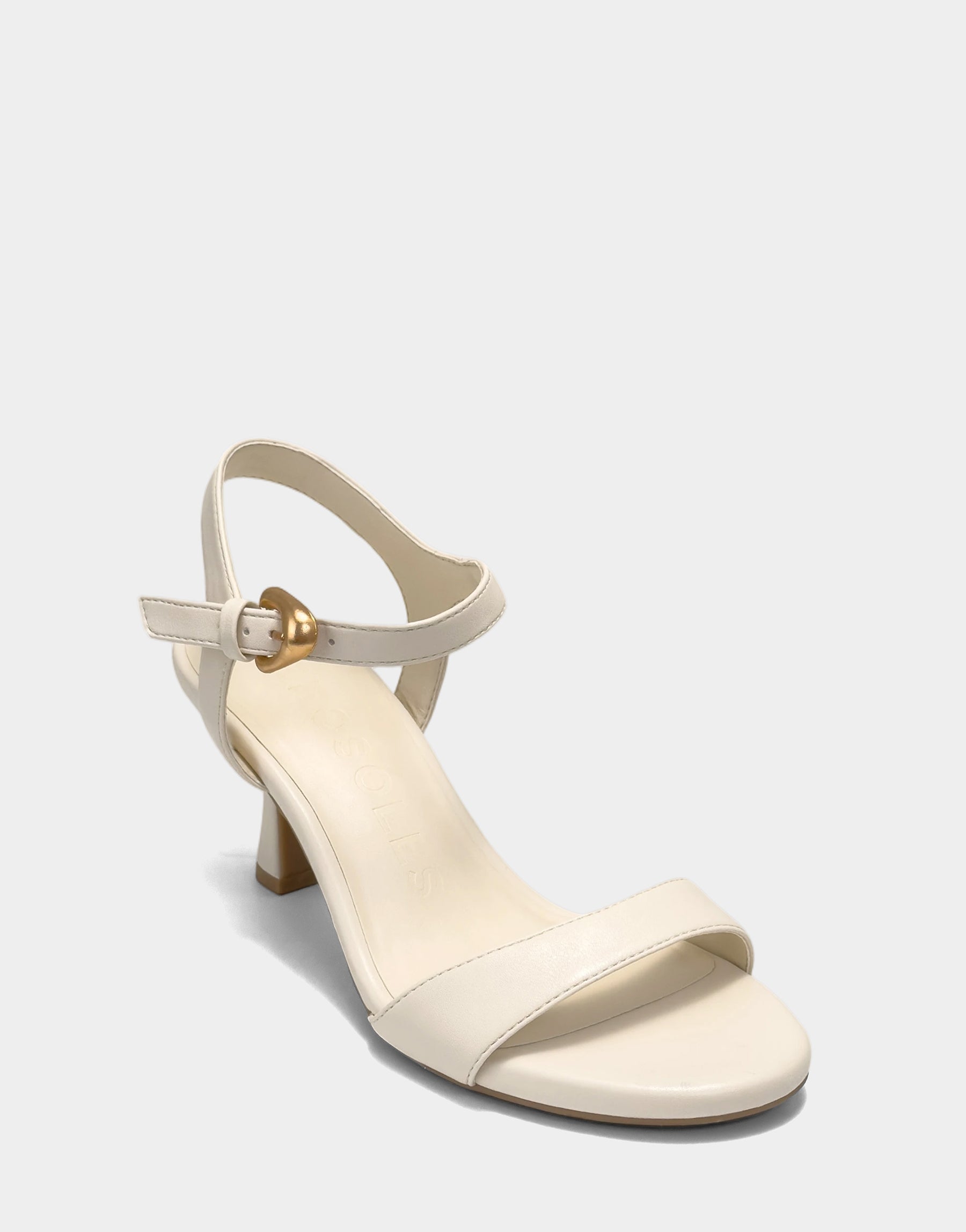 Aerosoles Heeled Sandal in Cream