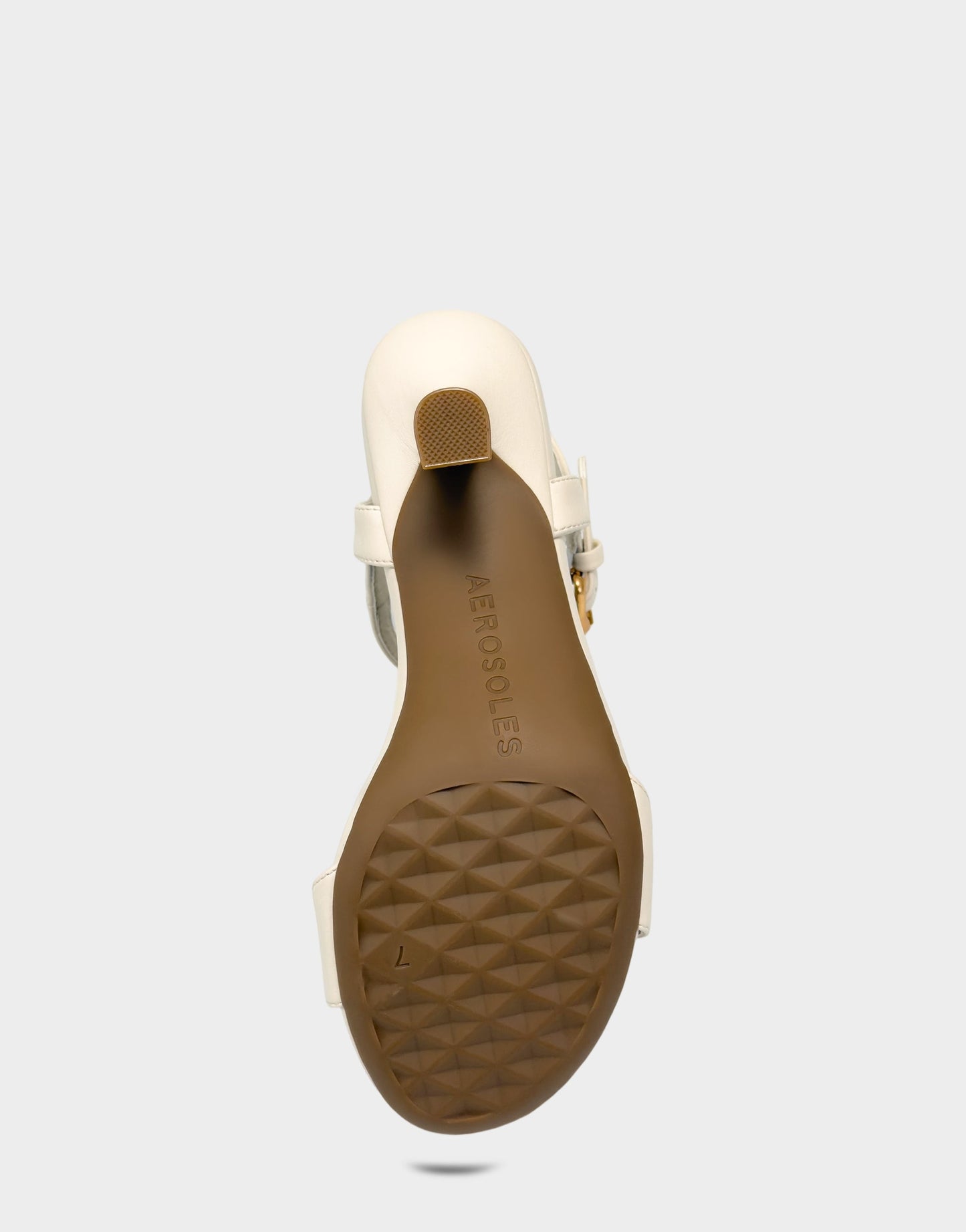 Aerosoles Heeled Sandal in Cream