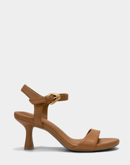 Aerosoles Heeled Sandal in Tan