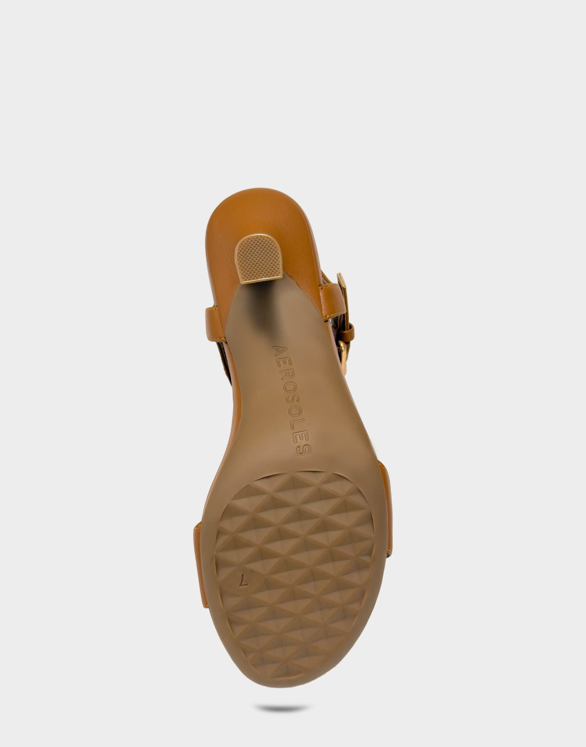 Aerosoles Heeled Sandal in Tan