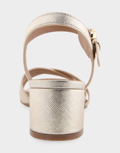 Aerosoles Dress Sandals in Gold Metallic