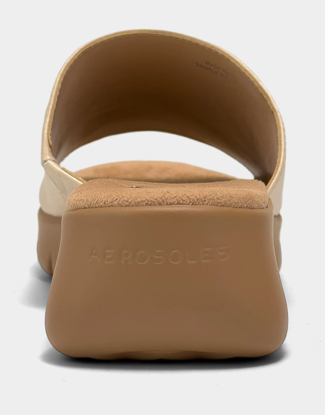Aerosoles Sandal in Soft Gold