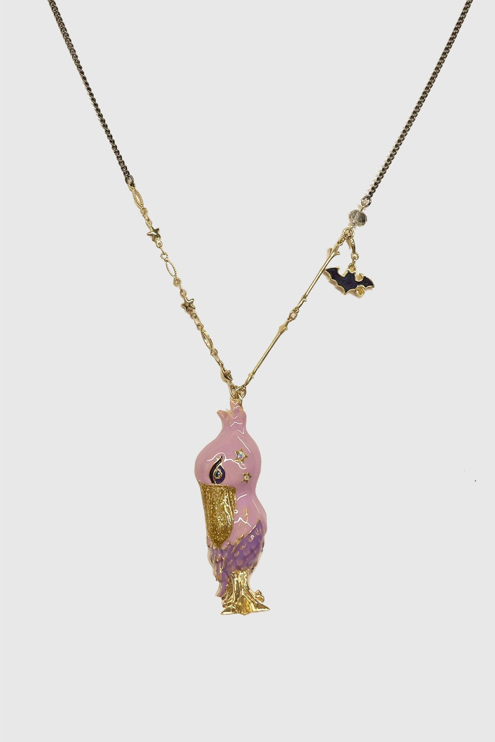 Long Pelican Necklace - Anna Sui Online