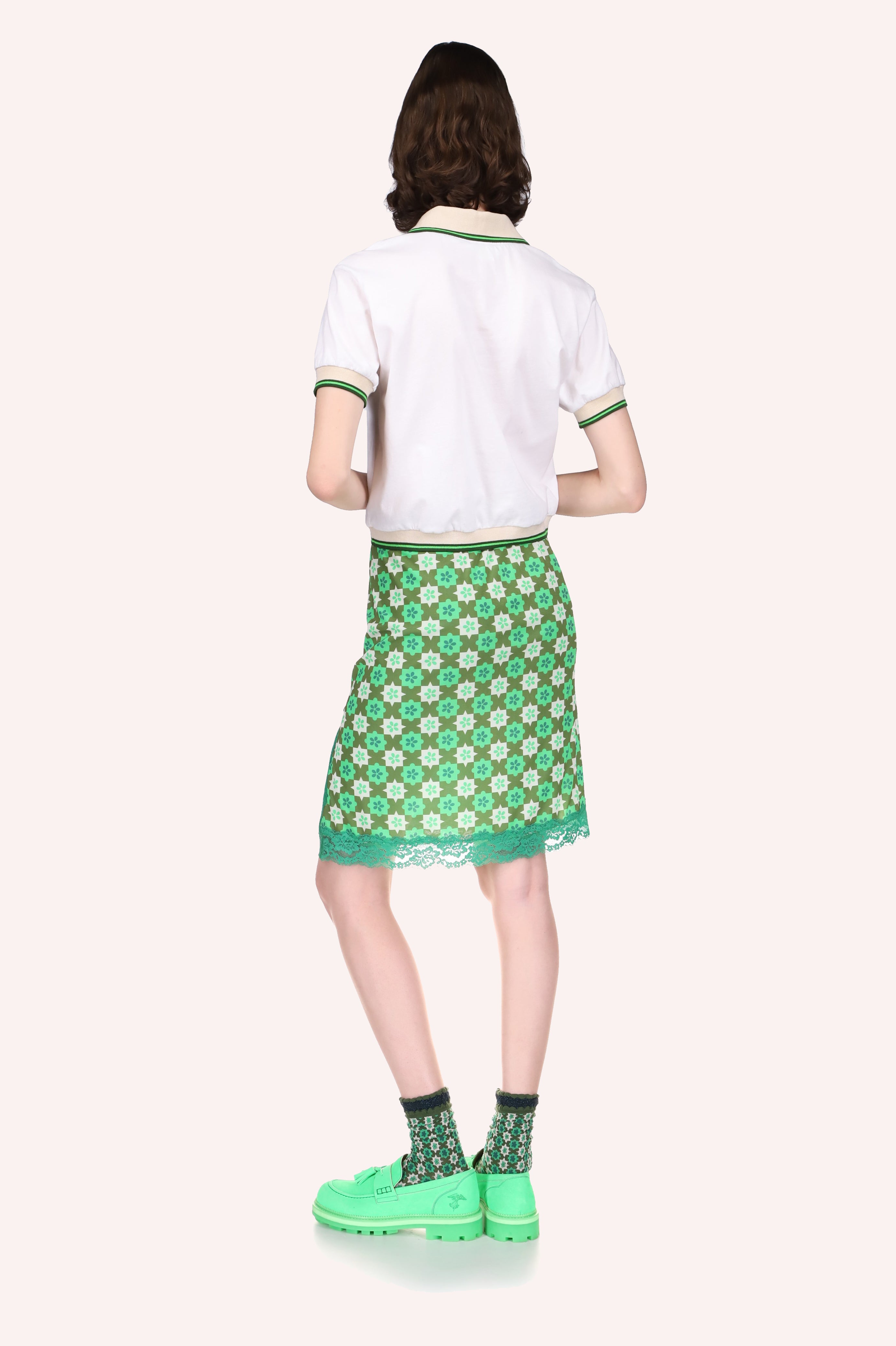 Deco Polo Tee - Anna Sui Sale