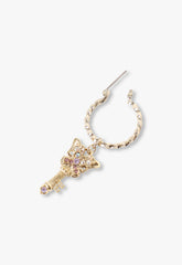 Butterfly Key Earrings - Anna Sui Discount