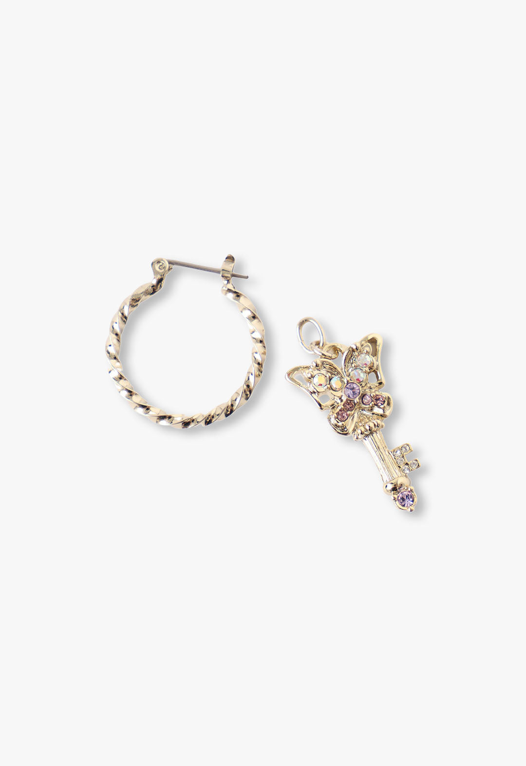 Butterfly Key Earrings - Anna Sui Discount