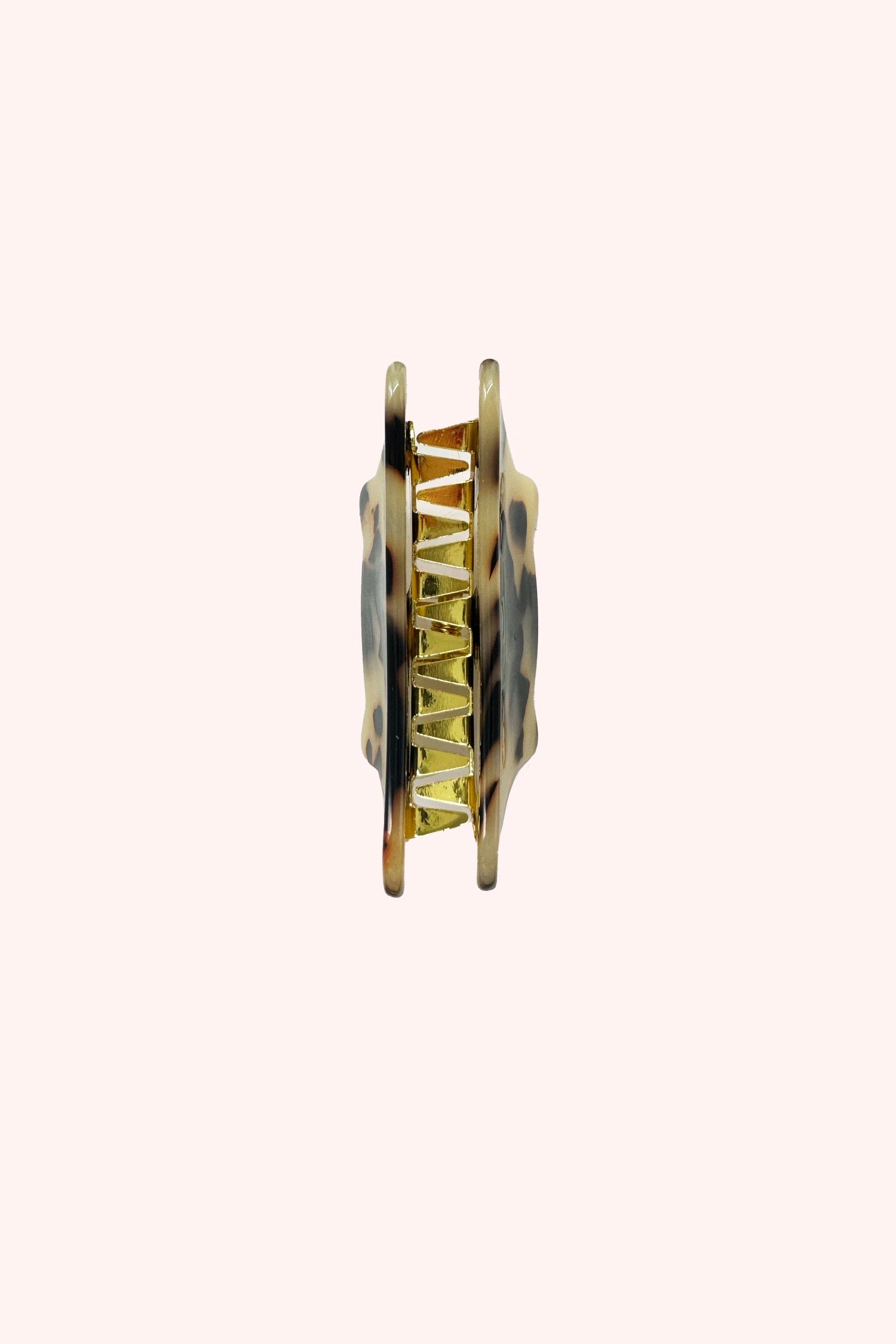 Etched Large Cat Jaw Clip White Tokyo - Anna Sui Sale