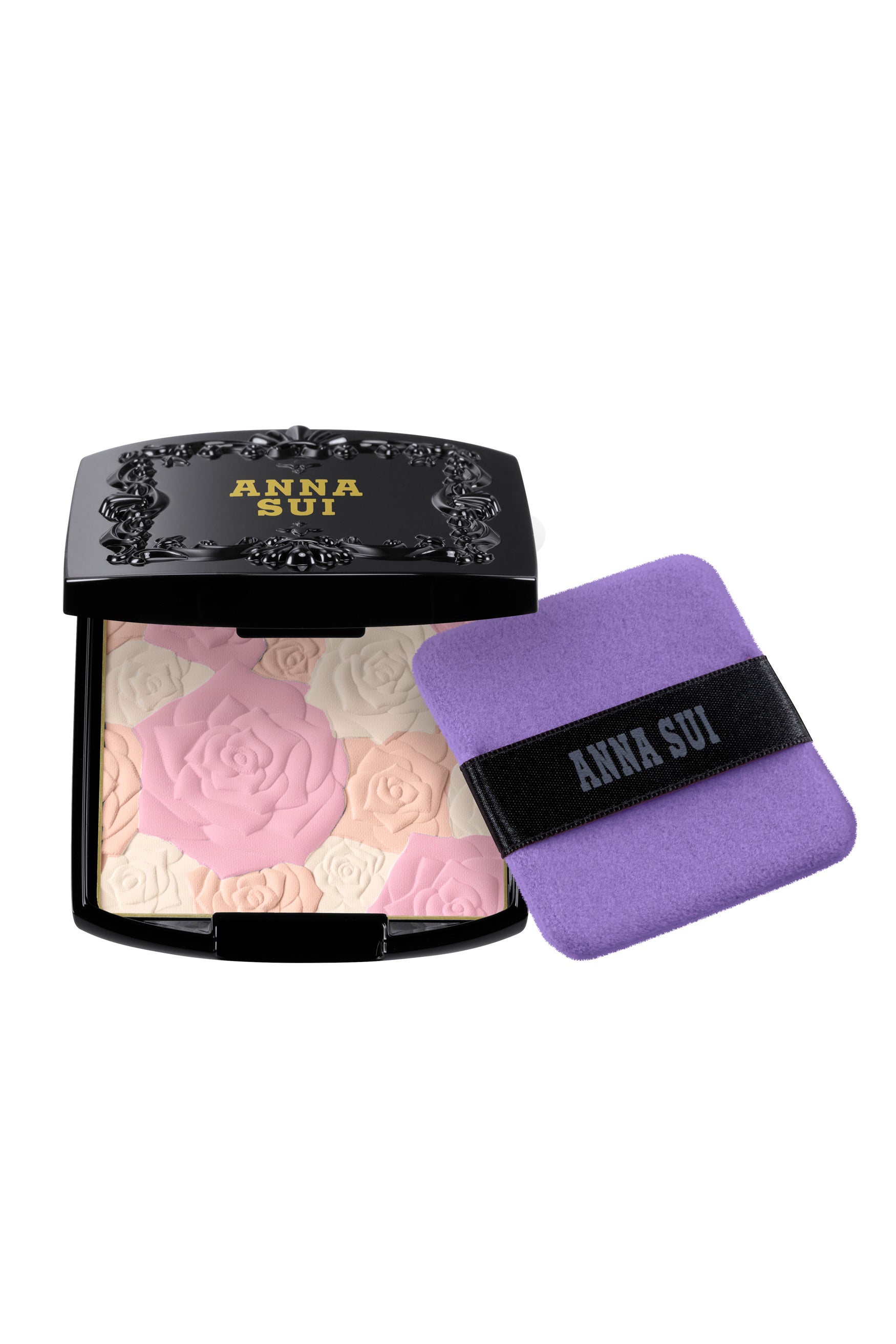 New: Anna Sui Rose Pressed Powder - Anna Sui Discount