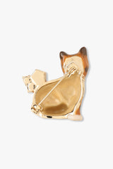 Striped Cat Brooch - Orange Multi - Anna Sui Sale
