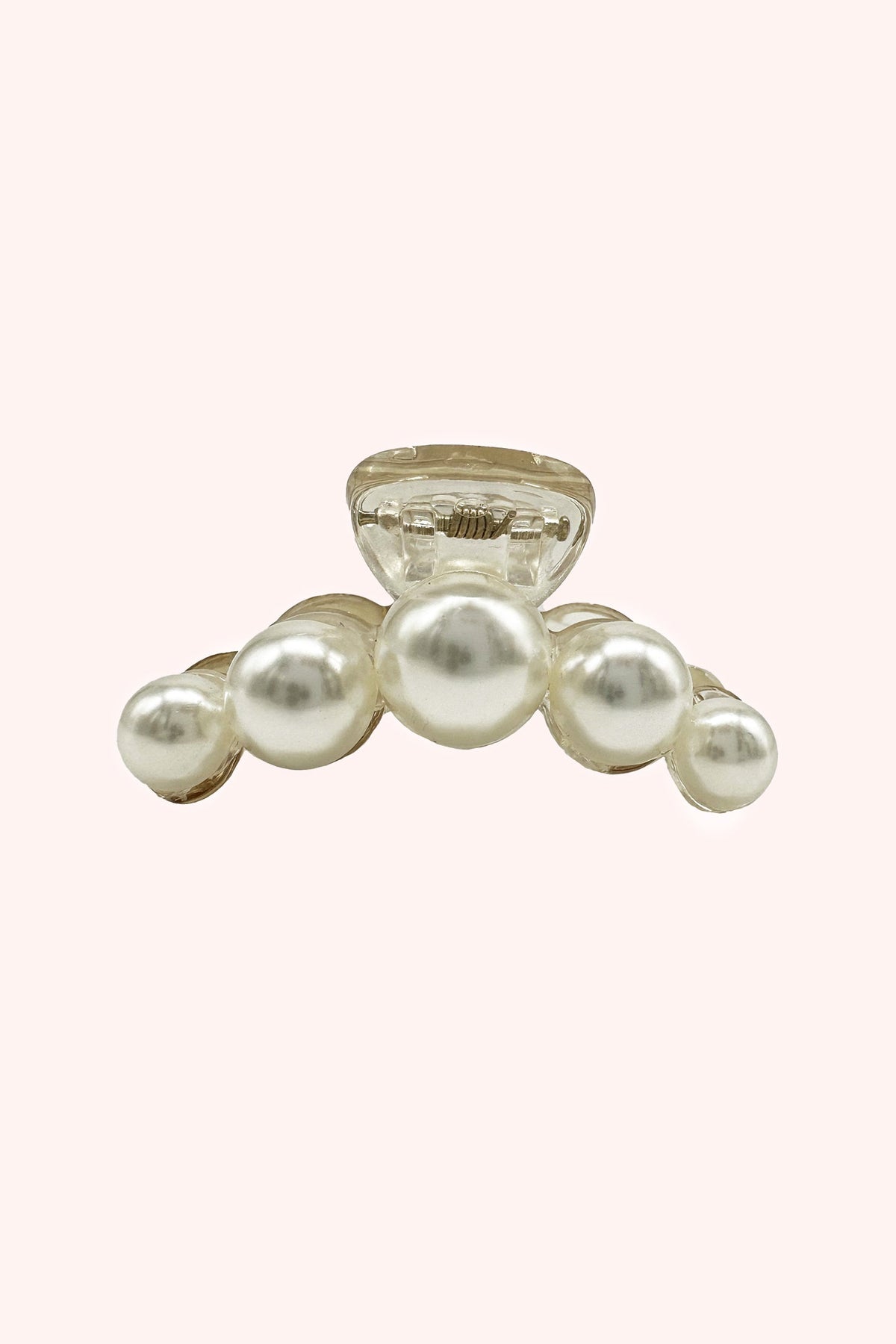 String of Pearls Mini Jaw Clip Ivory - Anna Sui Online