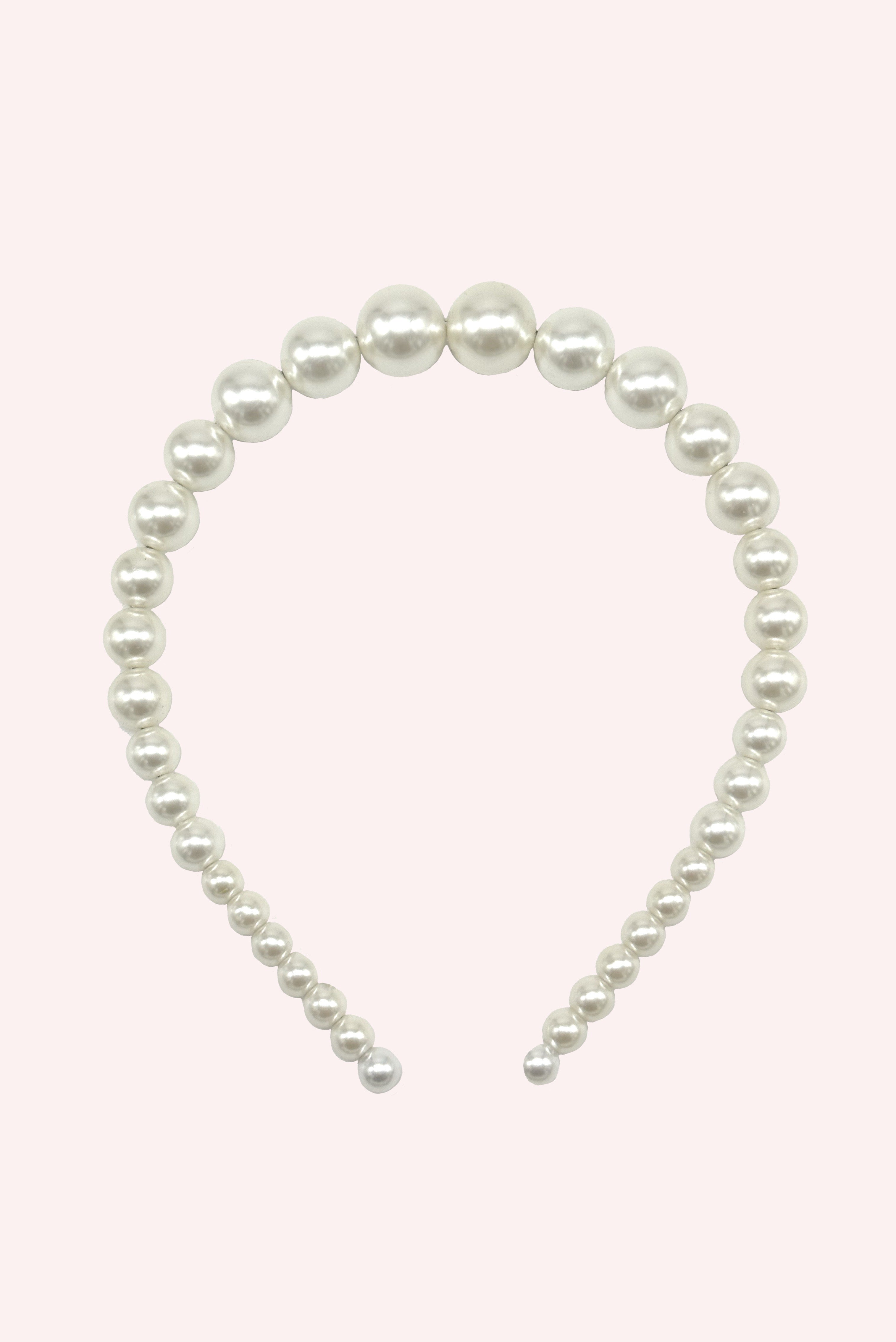 String of Pearls Headband Ivory - Anna Sui US