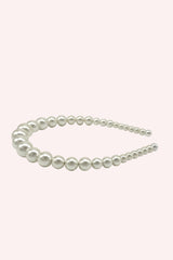 String of Pearls Headband Ivory - Anna Sui US