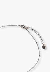 Bejeweled Butterfly Necklace - Violet Gunmetal - Anna Sui Sale