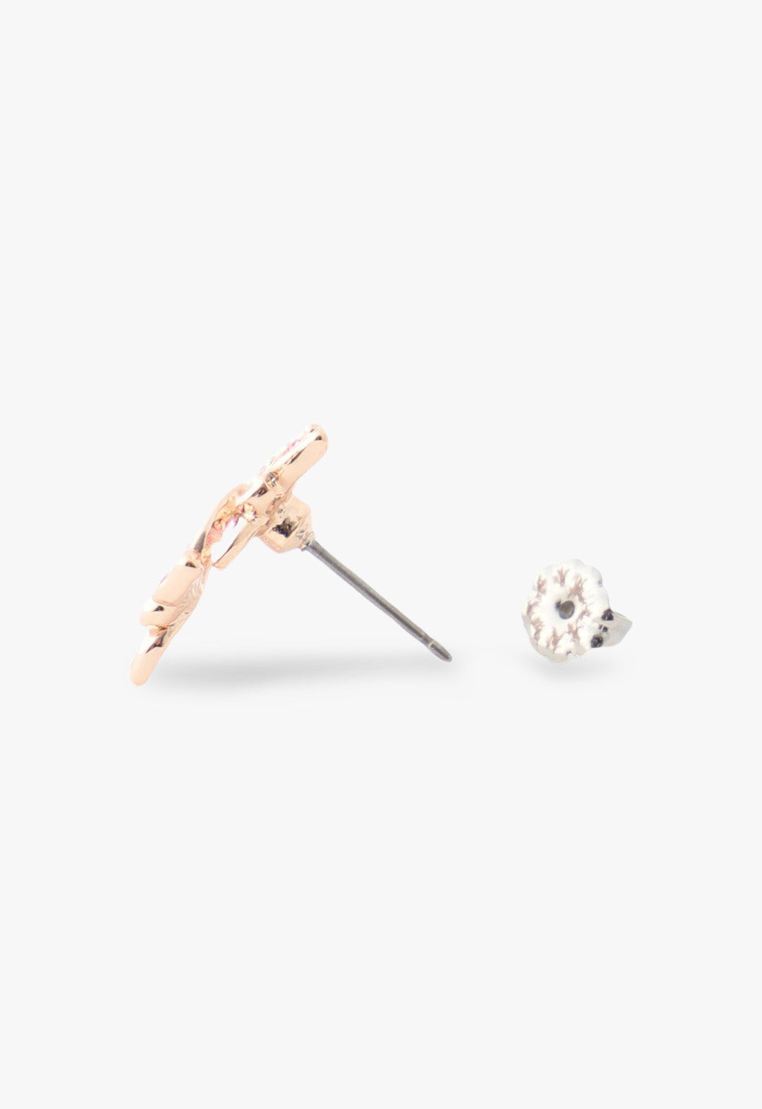 Bejeweled Butterfly Stud Earrings - Pink - Anna Sui Outlet