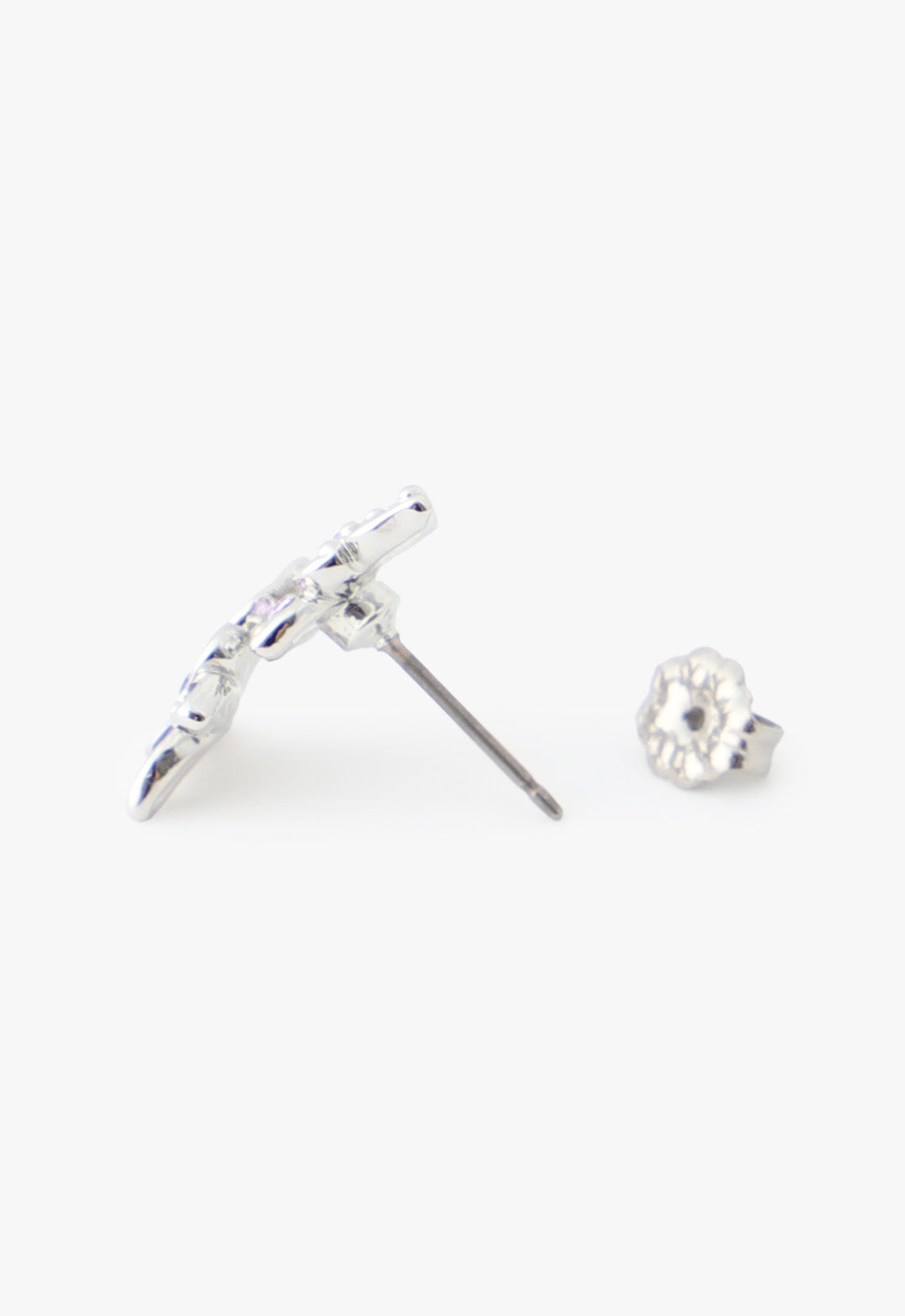 Bejeweled Butterfly Stud Earrings - Violet - Anna Sui US
