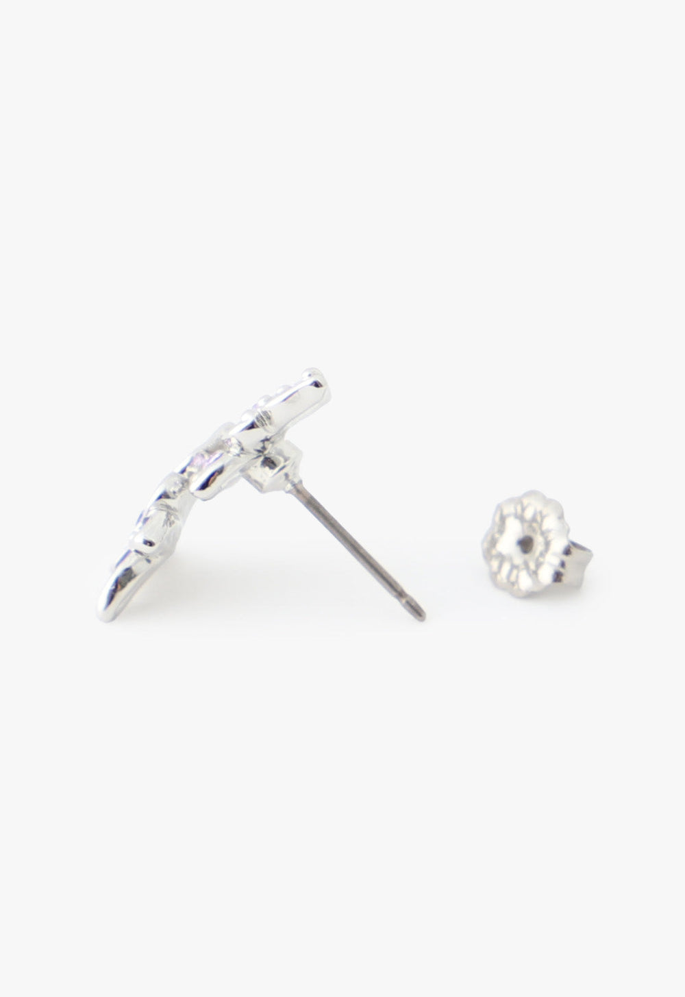 Bejeweled Butterfly Stud Earrings - Violet - Anna Sui US