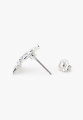 Bejeweled Butterfly Stud Earrings - Violet - Anna Sui US