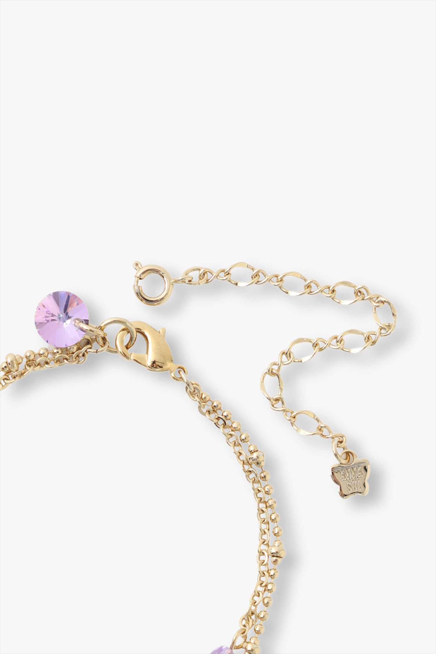 Aquamarine Butterfly Bracelet - Anna Sui Outlet