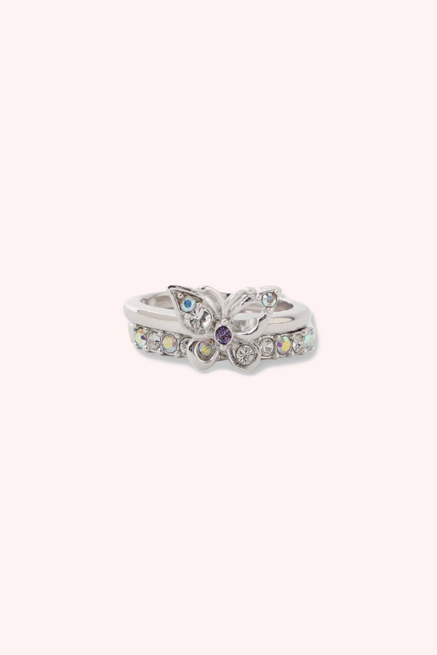Butterfly Ring Stack Set - Anna Sui Sale