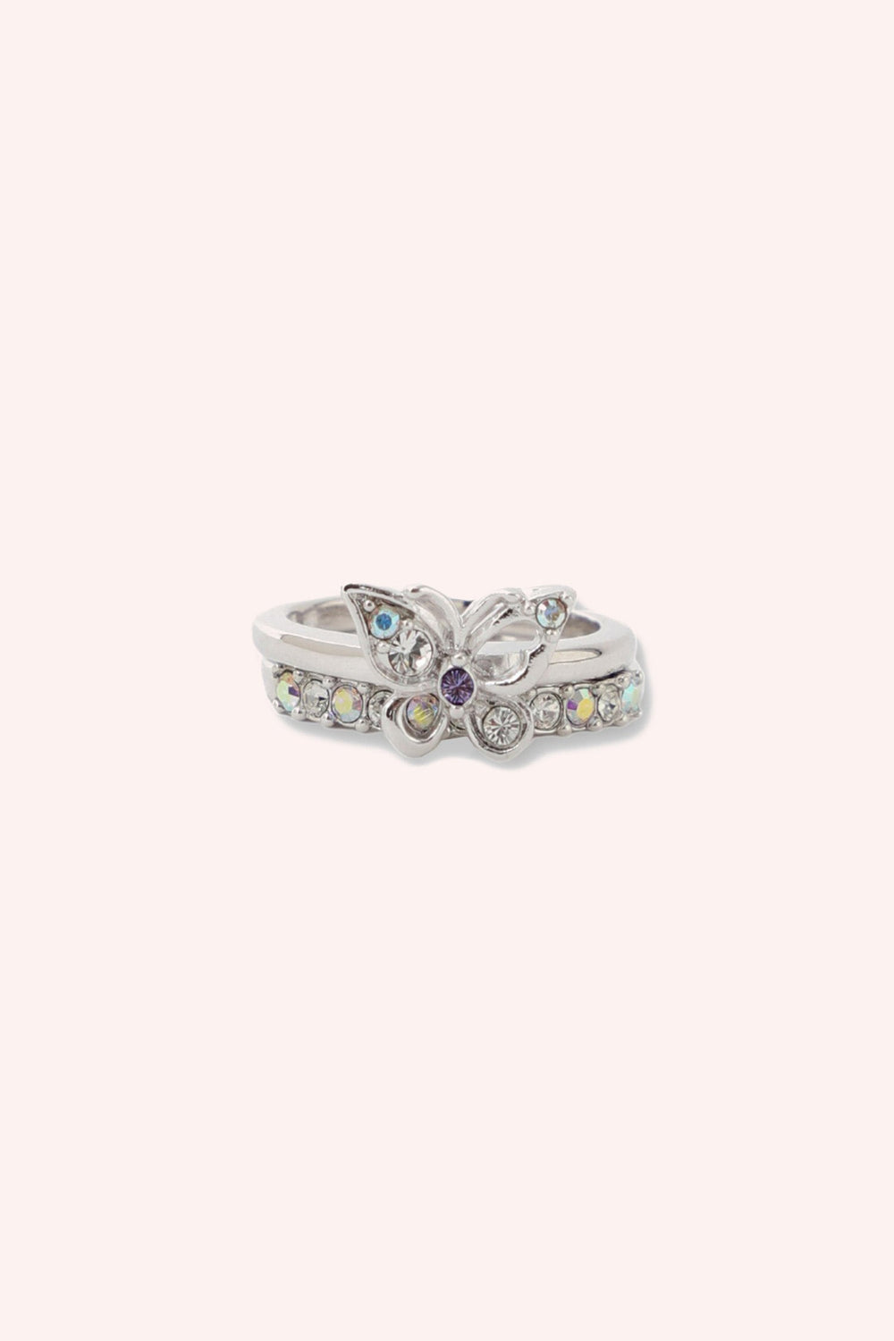 Butterfly Ring Stack Set - Anna Sui Sale