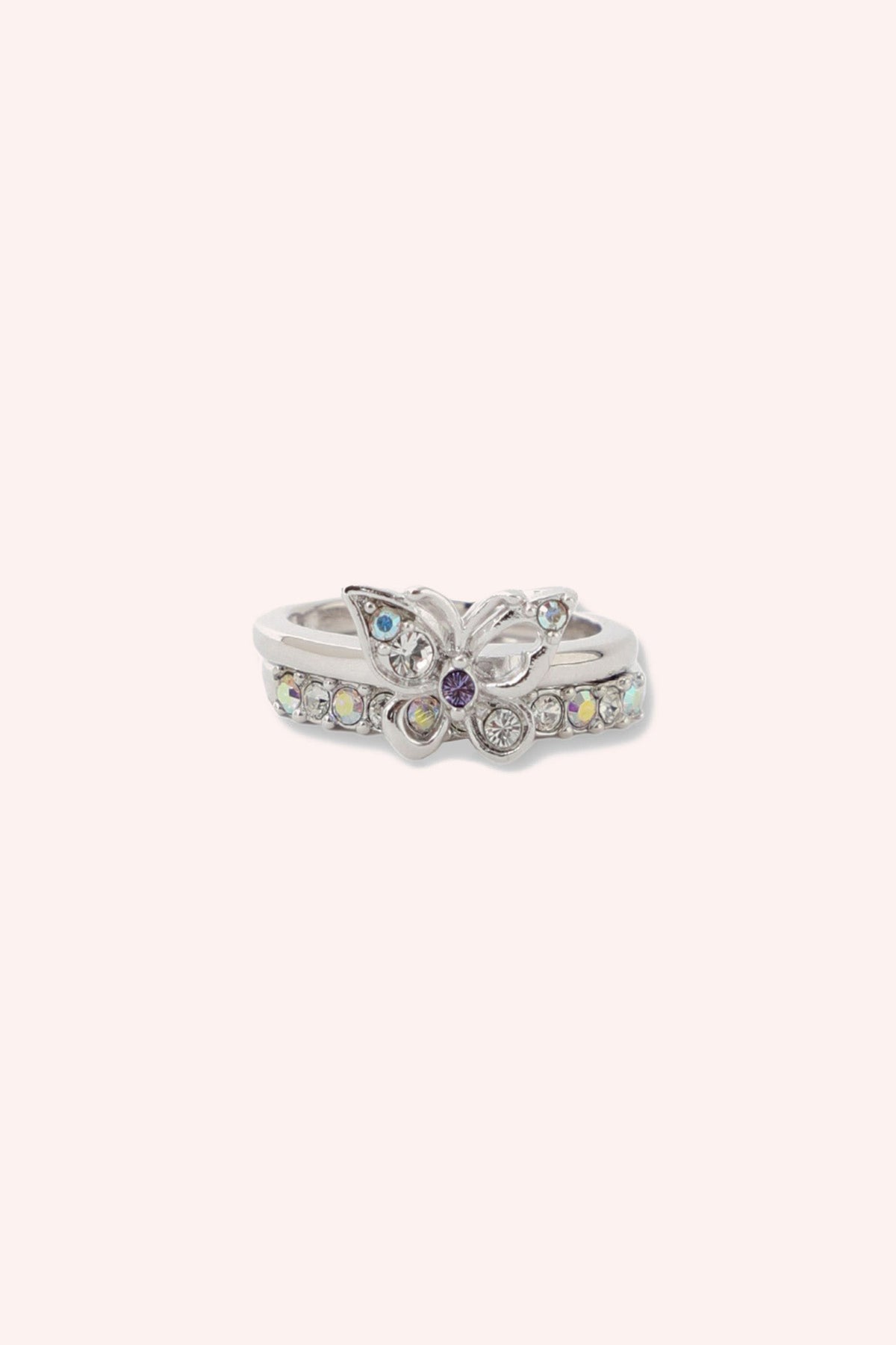 Butterfly Ring Stack Set - Anna Sui Sale