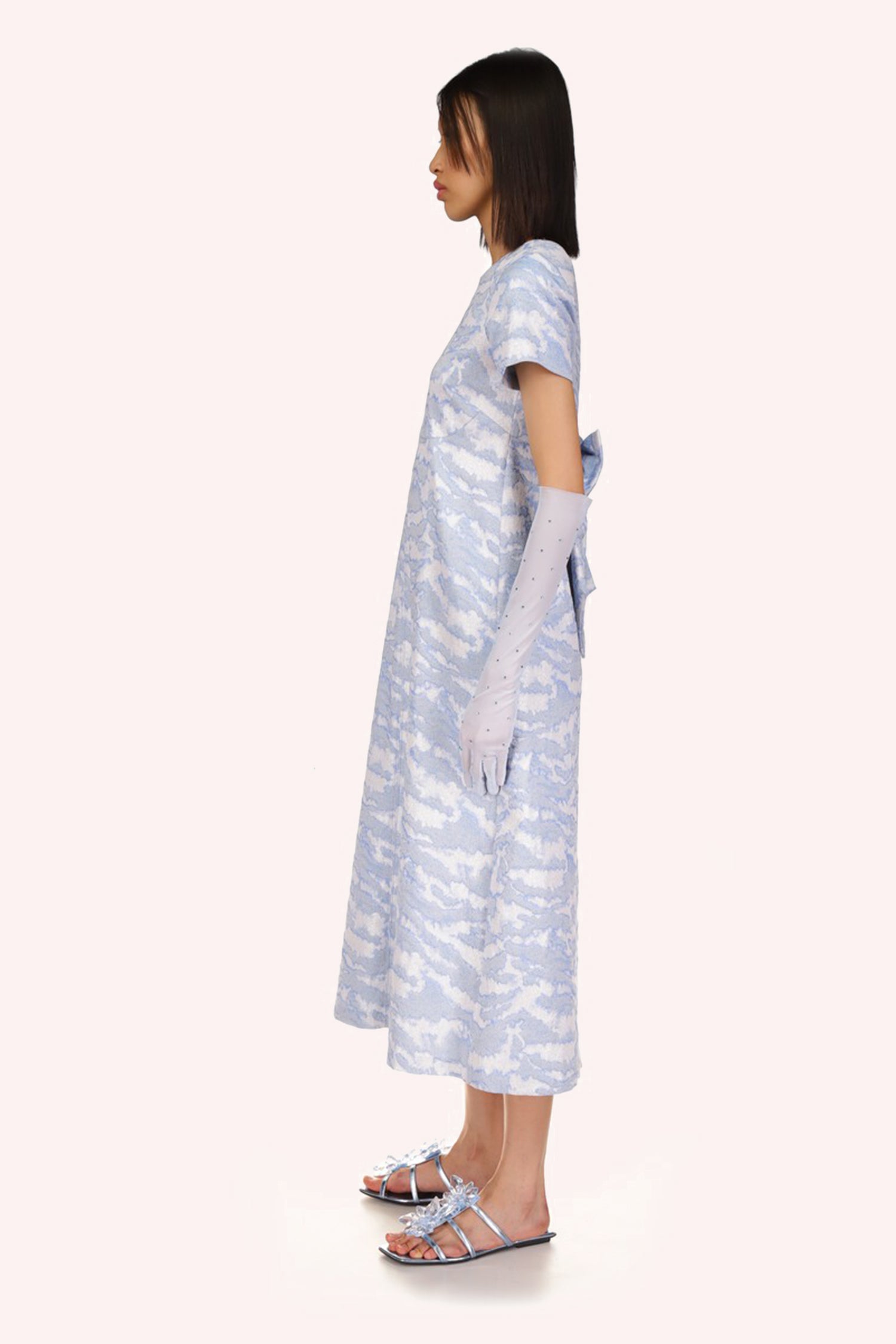 Sauvage Jacquard Dress - Anna Sui Online